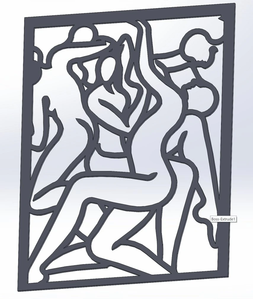 Kama Sutra 10 DXF File sexual positions CNC Industrial Laser Cut Plasma Nr2301 3D Model .c4d .max .obj .3ds .fbx .stl .blend 