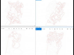 Kama Sutra 10 DXF File sexual positions CNC Industrial Laser Cut Plasma Nr2301 Model 3D