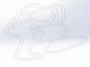 Kama Sutra 10 DXF File sexual positions CNC Industrial Laser Cut Plasma Nr2301 3D Model