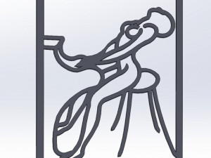 Kama Sutra 10 DXF File sexual positions CNC Industrial Laser Cut Plasma Nr2302 3D Модель