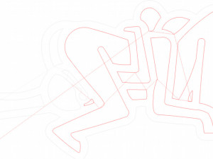 Kama Sutra 10 DXF File sexual positions CNC Industrial Laser Cut Plasma Nr2303 Modèle 3D