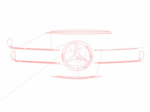 12 DXF File CNC g-code Industrial Laser Cut MERCEDES Vinil PANEL Nr2100 3D Model