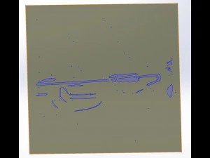 12 DXF File CNC g-code Industrial Laser Cut MERCEDES Vinil PANEL Nr2100 3D Model