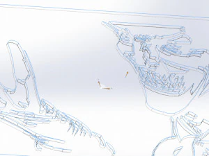 17 File DXF CNC g-code Taglio Laser Industriale JOKER COMICS Vinil PANEL Nr2200 Modello 3D