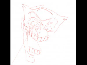 17 File DXF CNC g-code Taglio Laser Industriale JOKER COMICS Vinil PANEL Nr2200 Modello 3D