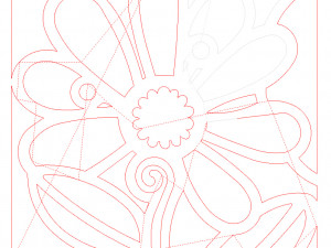 20 DXF File CNC g-code Industrial Laser Abstract POP Art Nr2 Router Nr2201 3D 模型