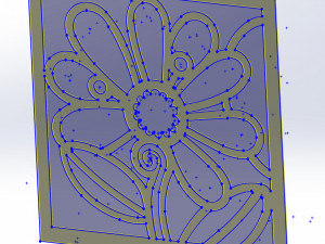 20 DXF File CNC g-code Industrial Laser Abstract POP Art Nr2 Router Nr2201 3D 模型
