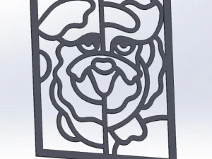 20 DXF File CNC g-code Industrial Laser Abstract POP Art Nr2 Router Nr2201 3D Model