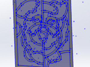 20 DXF File CNC g-code Industrial Laser Abstract POP Art Nr2 Router Nr2201 3D 模型