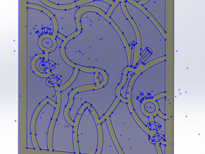 20 DXF File CNC g-code Industrial Laser Abstract POP Art Nr2 Router Nr2201 3D 模型