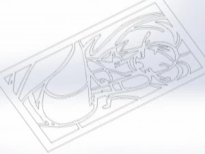 20 fichiers dxf cnc femmes Pin Up main croquis r&eacute;tro coupe routeur Vinil plasma 2210 Modèle 3D