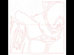 20 fichiers dxf cnc femmes Pin Up main croquis r&eacute;tro coupe routeur Vinil plasma 2210 Modèle 3D