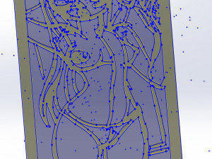 20 dxf file cnc Women Pin Up Hand Sketch Retro Cut Router Vinil plasma 2210 Modelo 3D