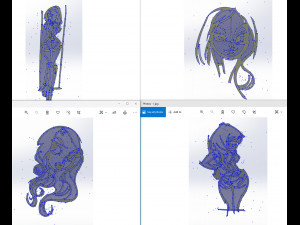 20 dxf file cnc Women Pin Up Hand Sketch Retro Cut Router Vinil plasma Nr2211 Modelo 3D