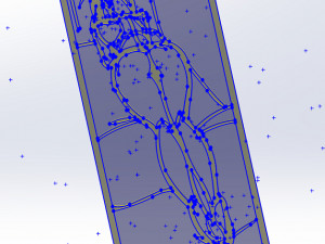 20 dxf file cnc Women Pin Up Hand Sketch Retro Cut Router Vinil plasma Nr2211 Modelo 3D
