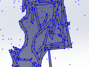 20 dxf file cnc Women Pin Up Hand Sketch Retro Cut Router Vinil plasma 2214 Modello 3D