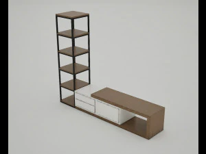 Meuble TV 01 Modèle 3D
