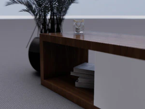 Tv Stand 01 3D Model