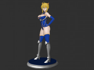 Artoria Pendragon - Fate Grand Order 3D Print Model