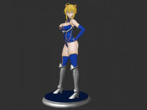 Artoria Pendragon - Gran Orden del Destino Modelo de impresión 3D