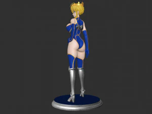 Artoria Pendragon - Gran Orden del Destino Modelo de impresión 3D