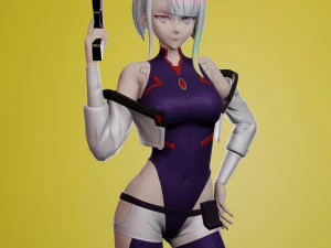Lucy - Cyberpunk 3D Print Model