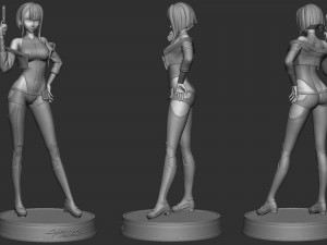 Lucy - Cyberpunk 3D Принт Модель