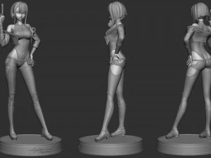 Lucy - Cyberpunk 3D Print Model