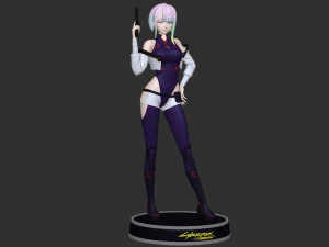 Lucy - Cyberpunk 3D Print Model