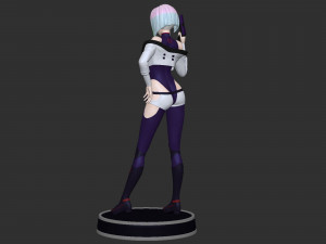 Lucy - Cyberpunk 3D Принт Модель