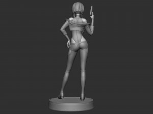 Lucy - Cyberpunk 3D Принт Модель