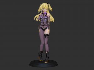 Fischl - Genshin Impact Modelo de Impressão 3D