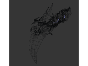 Alex Mercer Blade Modèle 3D