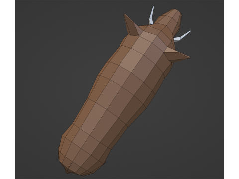 Stylized lowpoly BOAR 3D 模型