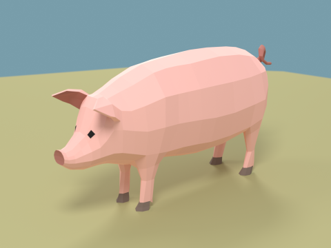 Lowpoly stylized DOMESTIC animals pack Modelo 3D