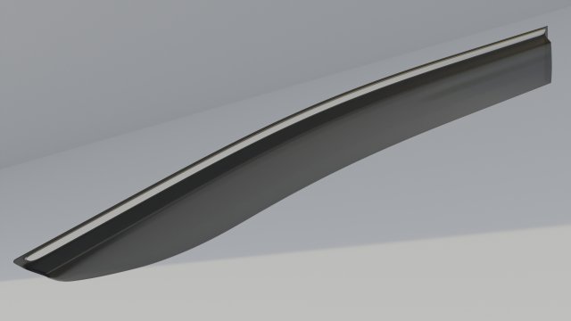 Deflector on the car window 3D 模型 .c4d .max .obj .3ds .fbx .stl .blend 