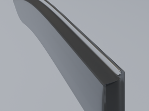Deflector on the car window 3D 模型