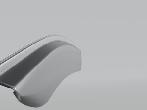 Deflector on the car window 3D 模型