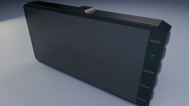Car dvr 3D Модель .c4d .max .obj .3ds .fbx .stl .blend 