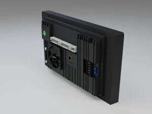 Multim&iacute;dia automotiva Modelo 3D