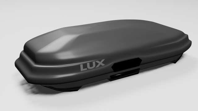 Roof rack car box 3D Model .c4d .max .obj .3ds .fbx .stl .blend 