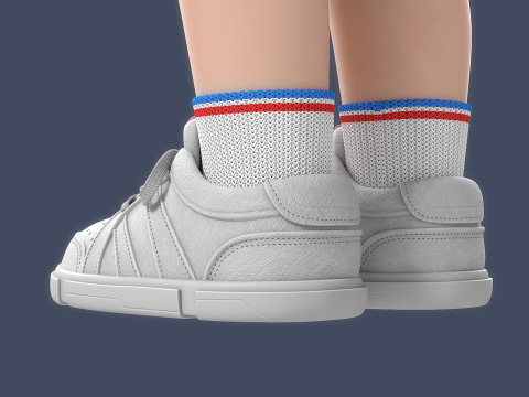 Cartoon Boy Rigged 3D 模型