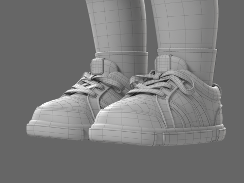 Cartoon Boy Rigged 3D 模型
