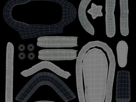 Cartoon Boy Rigged 3D Model
