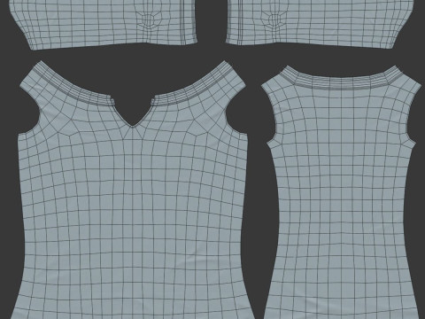 Cartoon Woman Rigged Modèle 3D