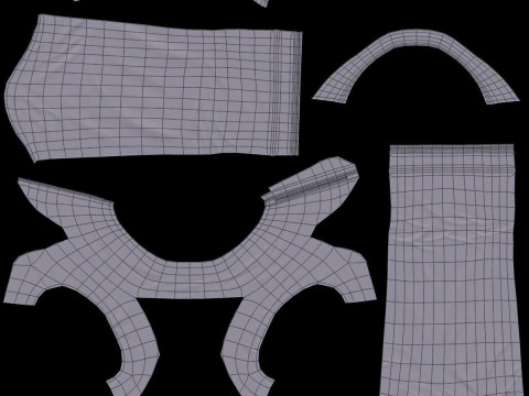 Cartoon Woman Rigged Modèle 3D