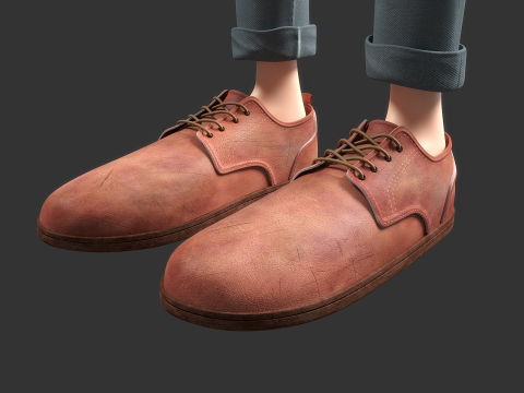 Cartoon Man Rigged Model 3D
