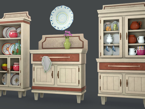Cartoon Furniture Model 3D
