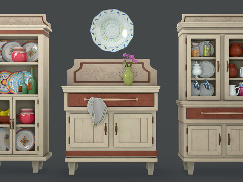 Cartoon Furniture Model 3D