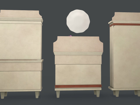 Cartoon Furniture Model 3D